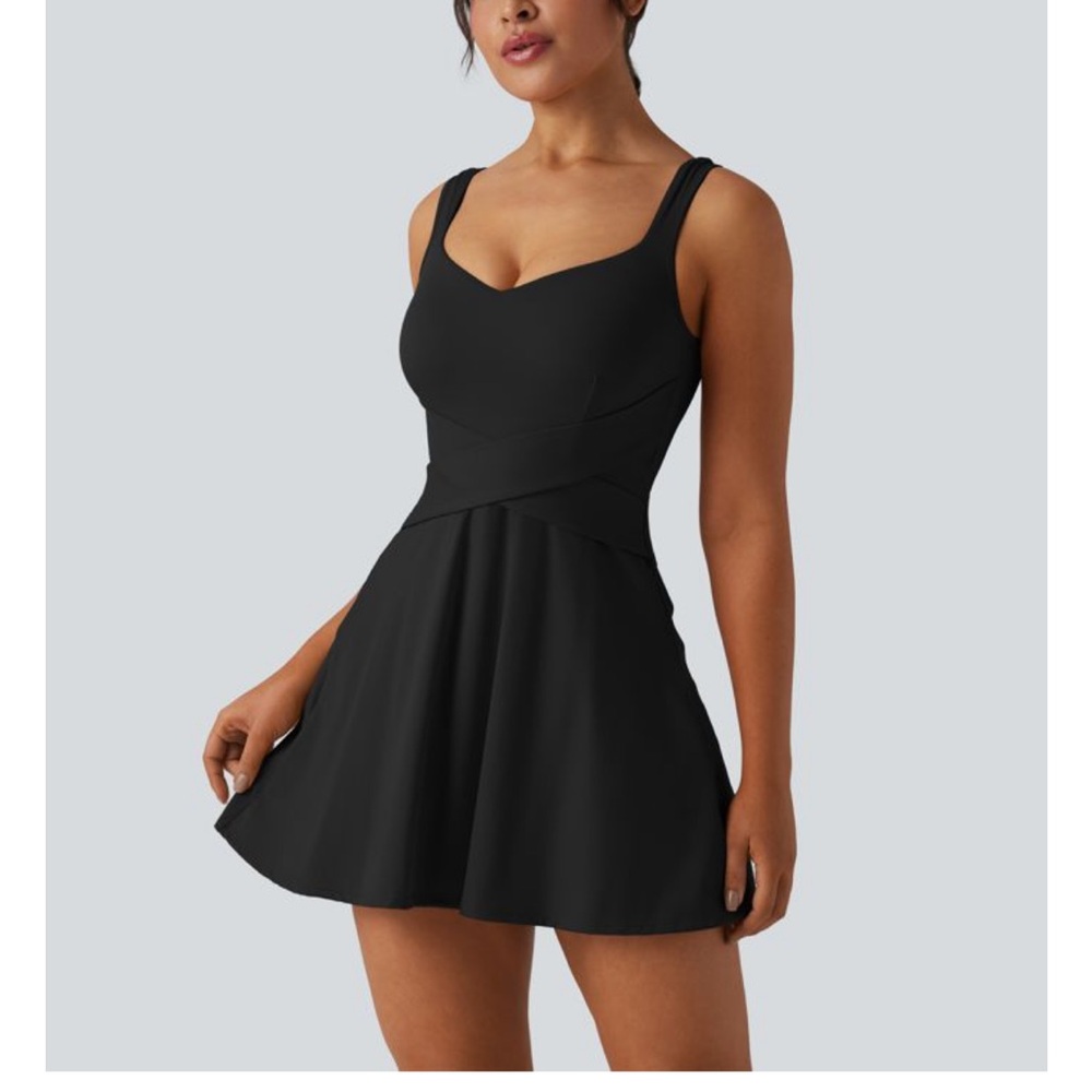 SoftlyZero™ Airy 2-in-1 Cool Touch Mini Tennis Active Dress with Pocket